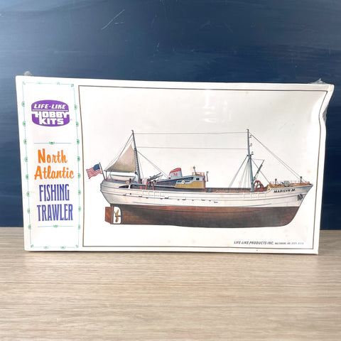 Life-Like Hobby Kits North Atlantic Fishing Trawler No 09247 - NIB - vintage - NextStage Vintage