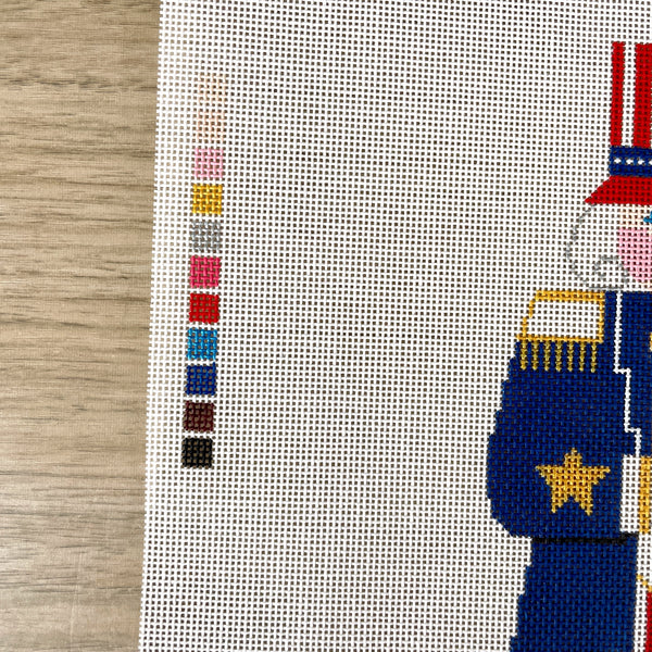 Shelly Tribbey Designs Uncle Sam needlepoint canvas #M190 - NextStage Vintage