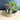 Graduated tinned steel tube pans - set of 2