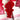 Tupperware red cookie cutters - set of 8 - holiday motifs - NextStage Vintage