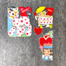 Trio of 1950s vintage children's valentines - used - NextStage Vintage