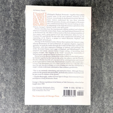 High Renaissance Art in St Peter's and the Vatican - George Hersey - 1993 - NextStage Vintage