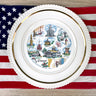 Vermont state souvenir plate - 1960s road trip souvenir - NextStage Vintage