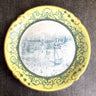 Victorian pastoral transferware wall charger plate - late 1800s - NextStage Vintage