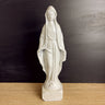 Blessed Virgin Mary and snake- shabby vintage plastic religious figurine - NextStage Vintage