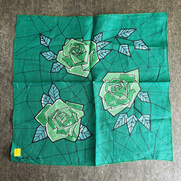 Vintage signed Virginia Zito unused hankie - 1960s vintage - Kimball label - NextStage Vintage