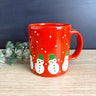 Waechtersbach stoneware Snowman mug - 1990s vintage Christmas - NextStage Vintage