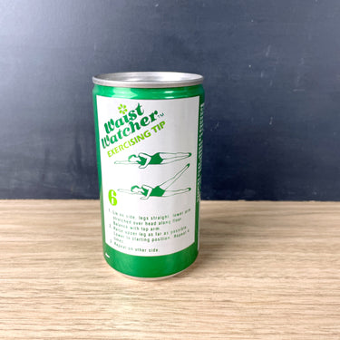 Waist Watcher Ginger Ale can bank - 1970s vintage - NextStage Vintage