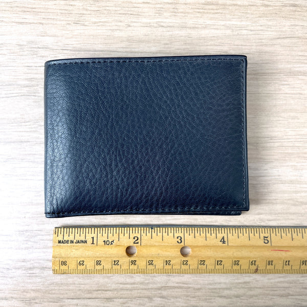David King HT-02 Passcase black leather wallet - NOS - NextStage Vintage