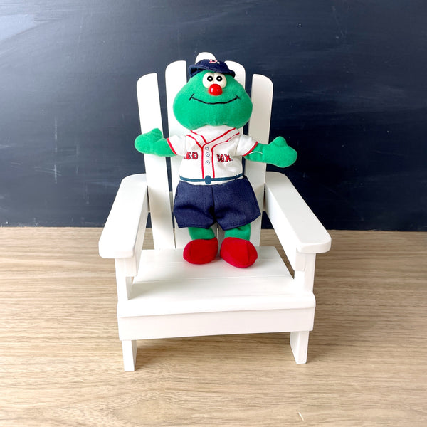 Red Sox mascot Wally in chair - signed by Jerry Remy - NextStage Vintage