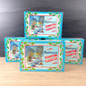 Washburn's Holiday Greetings candy box - mid century Christmas graphics - NextStage Vintage