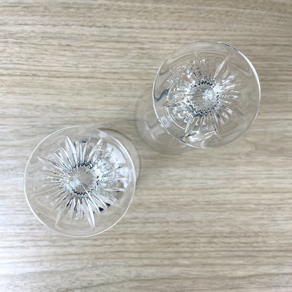 Waterford Crystal Grafton St Bolton white wine glasses - a pair - NextStage Vintage