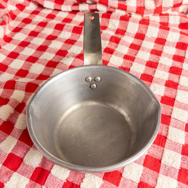 Vintage Wear-Ever No. 65 Aluminum Pan - Double Spout 5" Pan - 1930s Farmhouse Kitchen