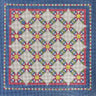 Susan Roberts Wedding Ring Star pastel needlepoint canvas #1621 - NextStage Vintage