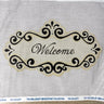 Pepperberry Designs Welcome Sign needlepoint canvas #SGN03 - NextStage Vintage