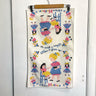 When I grow up I'll be a mother vintage tea towel - vintage linens - NextStage Vintage