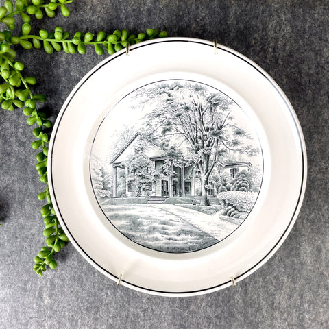 The Whittier House - Danvers, MA - Copeland Spode souvenir plate - NextStage Vintage