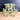 William A Meier mid century tropical monkey rocks glasses - set of 8 - 1950s vintage - NextStage Vintage