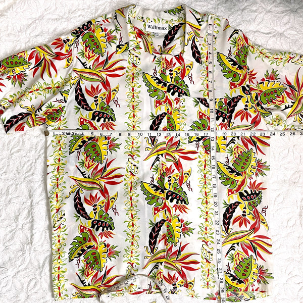 Willimax tropical pattern shirt - vintage - one size fits most - NextStage Vintage