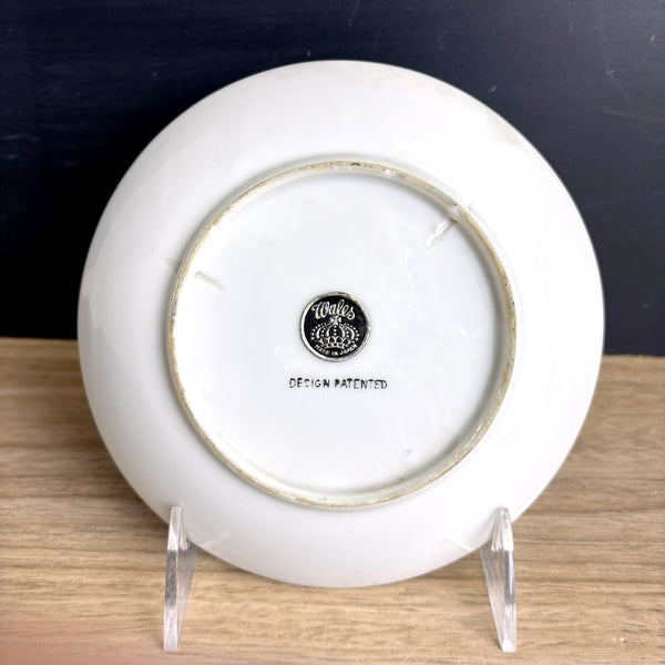 Wisconsin state souvenir plate - vintage 1950s road trip souvenir - NextStage Vintage