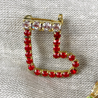 Christmas pin trio - vintage holiday accessory - NextStage Vintage