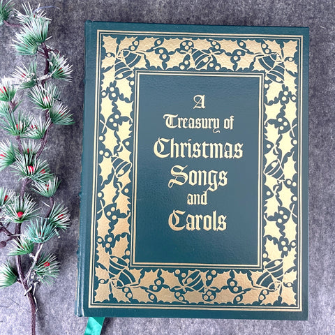 A Treasury of Christmas Songs and Carols edited by Henry Simon - 1979 hardcover - NextStage Vintage