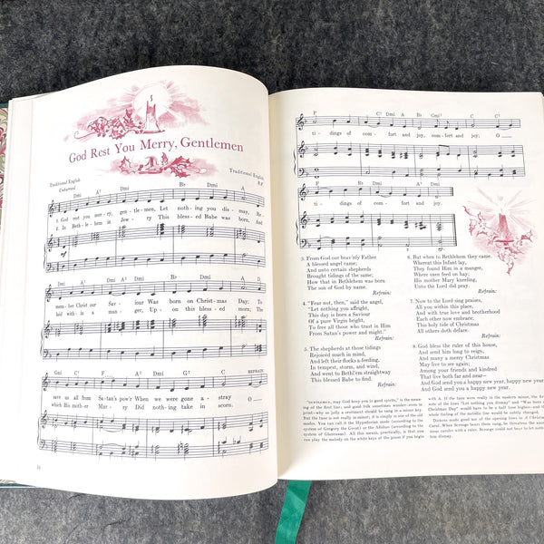 A Treasury of Christmas Songs and Carols edited by Henry Simon - 1979 hardcover - NextStage Vintage