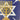 Judaic Designs by Tonya needlepoint yarmulke with fibers #JT006A6 - NextStage Vintage