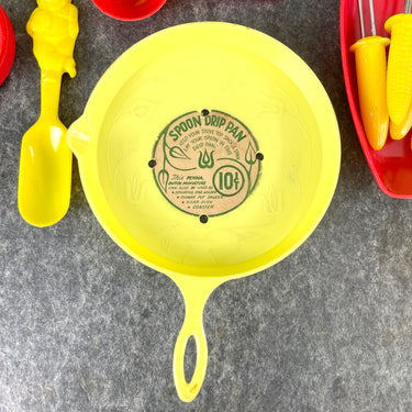 Red and yellow plastic kitchen gadget lot - vintage kitchenware - NextStage Vintage