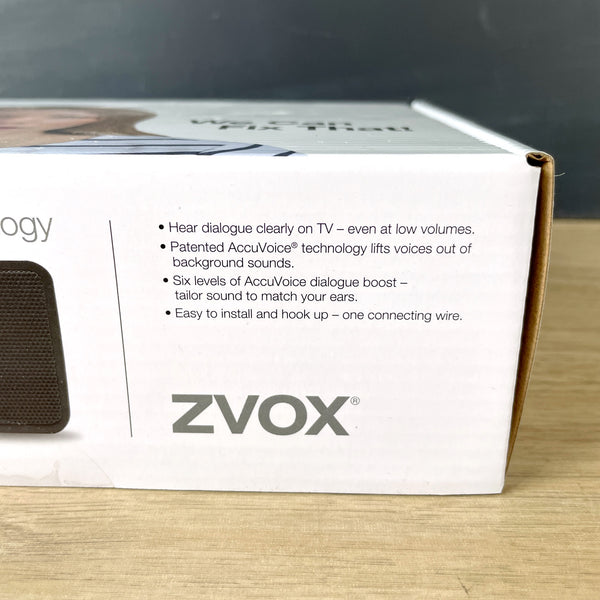 ZVOX AccuVoice AV100 TV Speaker NIB - NextStage Vintage