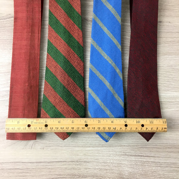 Vintage tie collection - wool and silk - alt awesome neckwear - NextStage Vintage