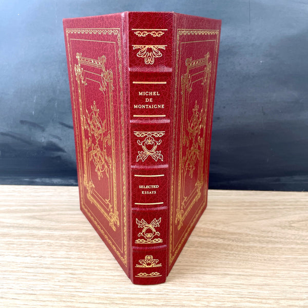 Selected Essays by Michel de Montaigne  - Franklin Library 1982 - NextStage Vintage