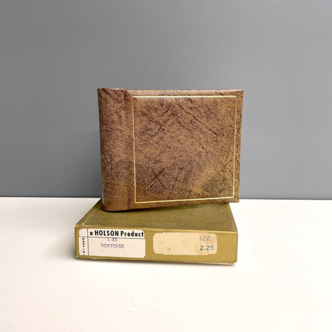 Holston pocket photo album - leather cover - 1960s vintage - NextStage Vintage