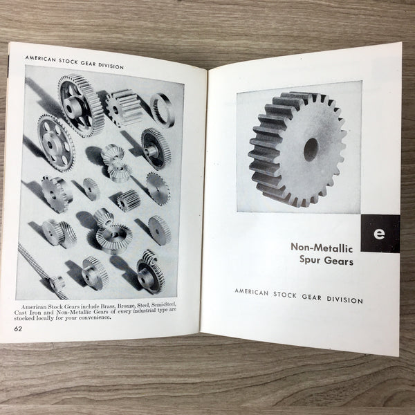 American Stock Gears Catalog No. 360 - 1958 industrial catalog - NextStage Vintage