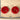 Red plastic anchor buttons on card - 3/4" diameter - vintage sewing - NextStage Vintage