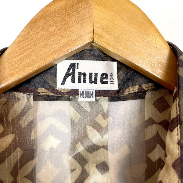 A'nue Ligne bodysuit with overshirt - size small - Y2K vintage - NextStage Vintage