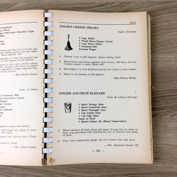 Atlanta Cooks for Company - 1971 Atlanta Music Club community cookbook - 4th printing - NextStage Vintage