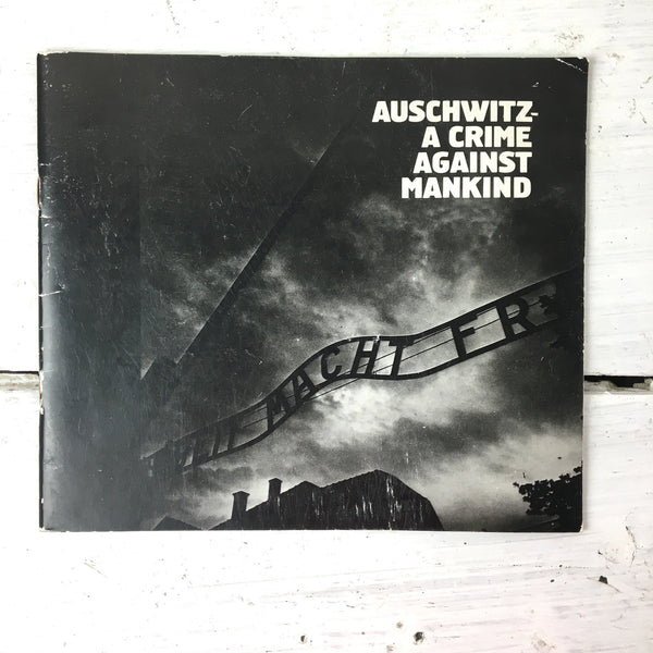 Auschwitz - A Crime Against Mankind - Exhibition 1986-1987 - softcover - NextStage Vintage