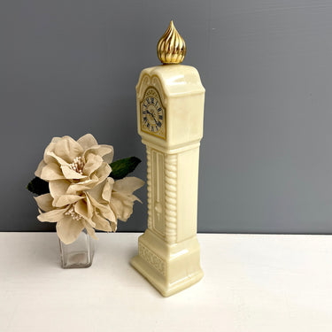 Avon Fragrance Hours grandfather clock bottle - 1970s vintage - NextStage Vintage