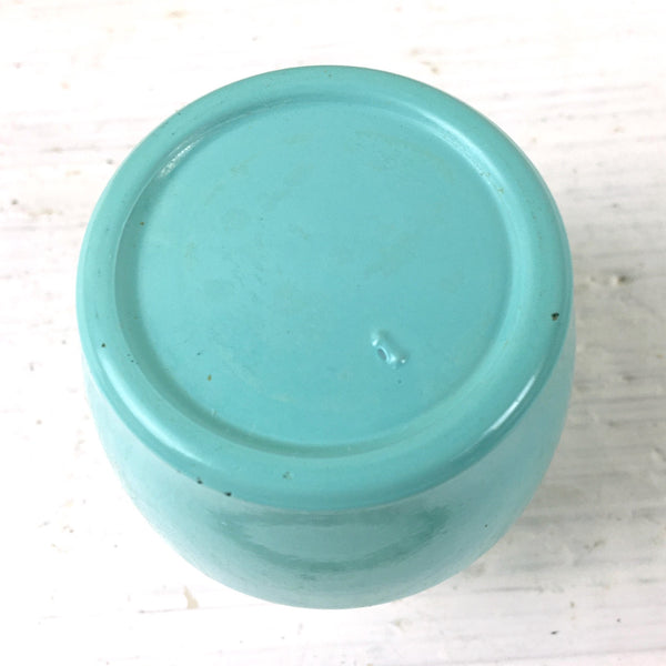 Avon rich moisture cream turquoise blue jar - vintage packaging - NextStage Vintage