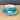 Aynsley turquoise tea cup with floral lining - NextStage Vintage