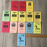 Pocket size savings bank calendar books - 14 vintage 1950s-1980s journals - NextStage Vintage