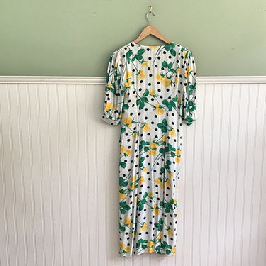 Barbara Barbara floral print dress - size s-m - 1980s vintage - NextStage Vintage