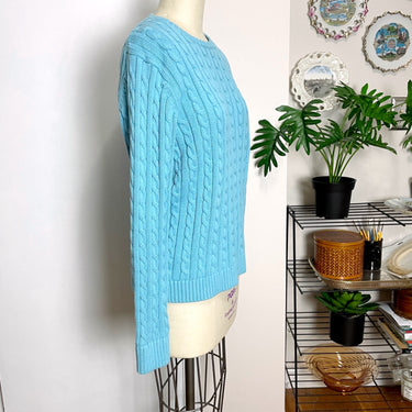 L.L. Bean cotton cable knit pullover sweater - size large - NextStage Vintage