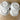 R.S. Prussia roses and daisies berry bowl set of 5 - antique serving pieces - NextStage Vintage