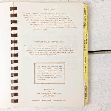 Our Favorite Recipes - Junior Women's Club of Bethlehem, PA - 1970s vintage - NextStage Vintage