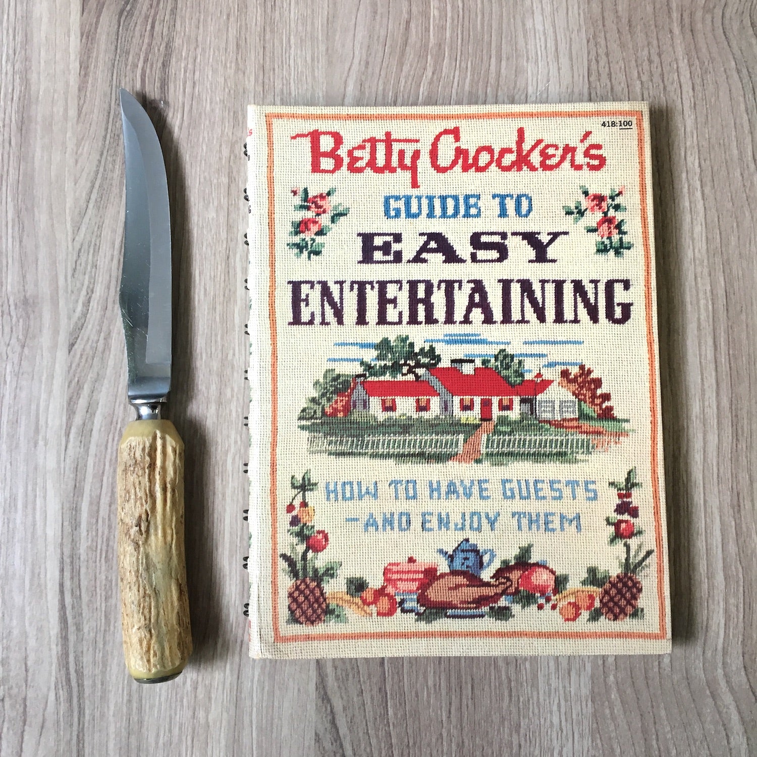 洋書 Betty Crocker Easy Entertaining Betty Crocker Easy Entertaining Cookbook Used Color Photos