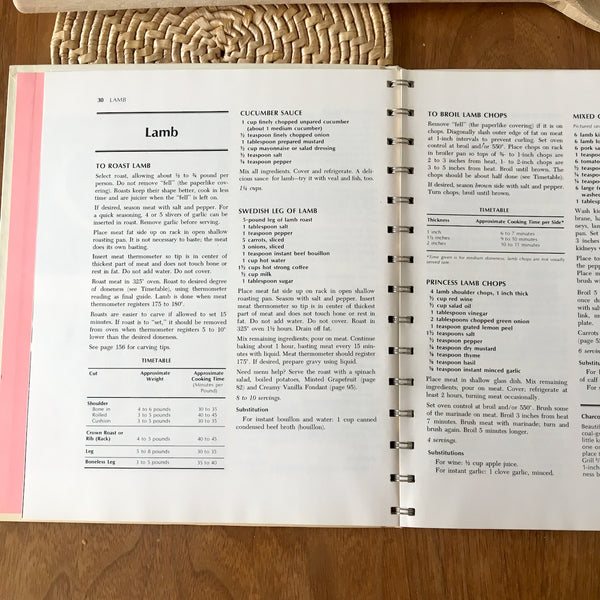 1970s Betty Crocker twofer - Good and Easy Cookbook and Hostess Cookbook - NextStage Vintage