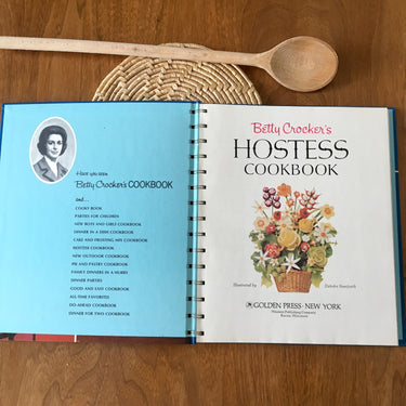 1970s Betty Crocker twofer - Good and Easy Cookbook and Hostess Cookbook - NextStage Vintage
