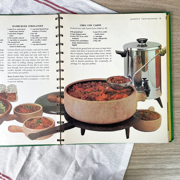 Betty Crocker's Dinner in a Dish Cookbook - 1965 hardcover - NextStage Vintage